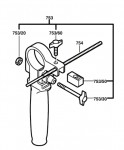 Bosch 0 603 166 880 Csb 850-2 Rce Percussion Drill 230 V / Eu Spare Parts